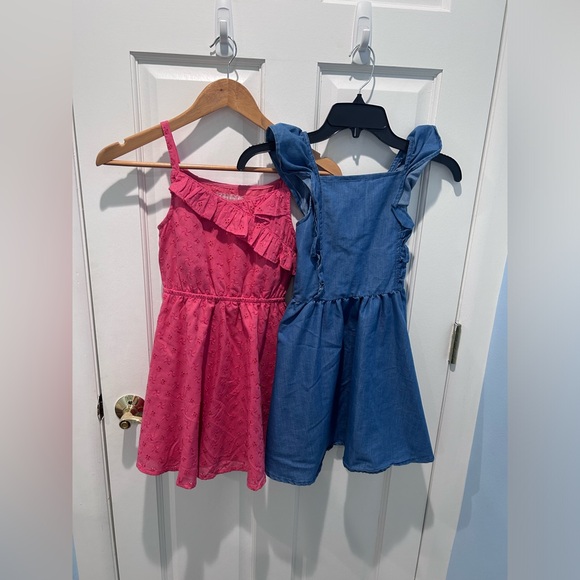 Bundle BCBG Girls Dresses Size 7 Red & Blues - Picture 1 of 7